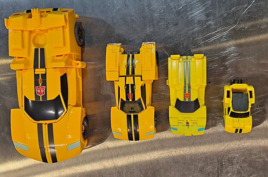 Image Of Transformers Earthspark Bumblebee Toy Comparison  (5 of 8)